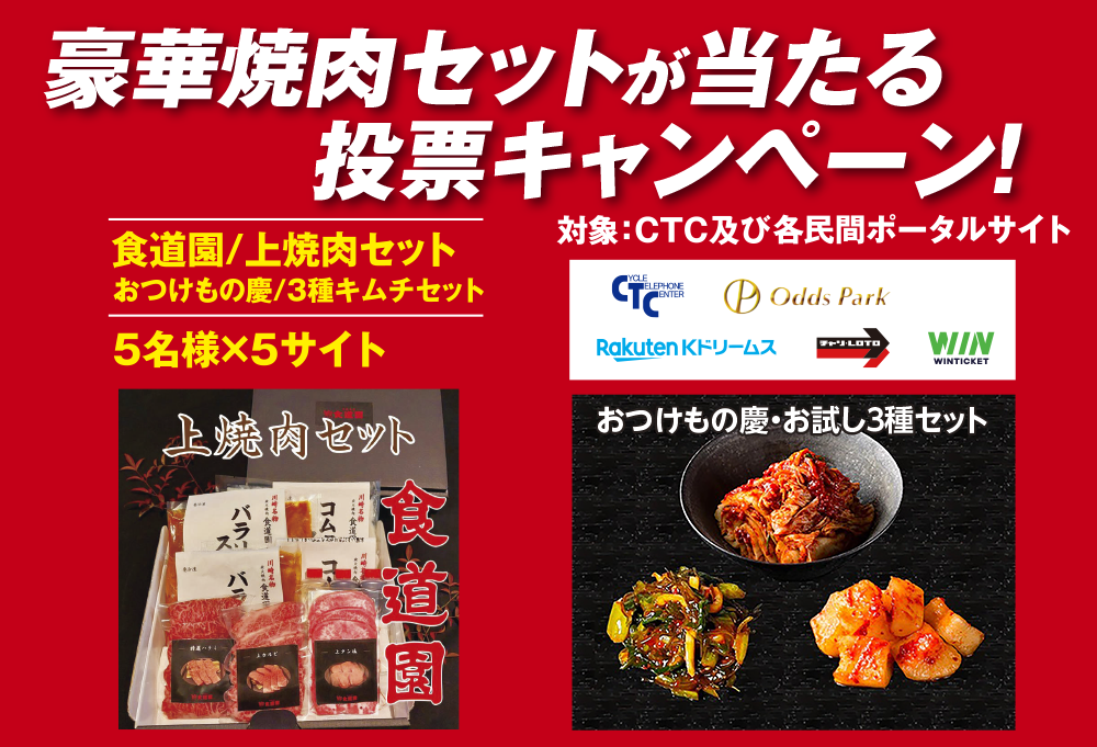 焼肉セット投票キャンペーン