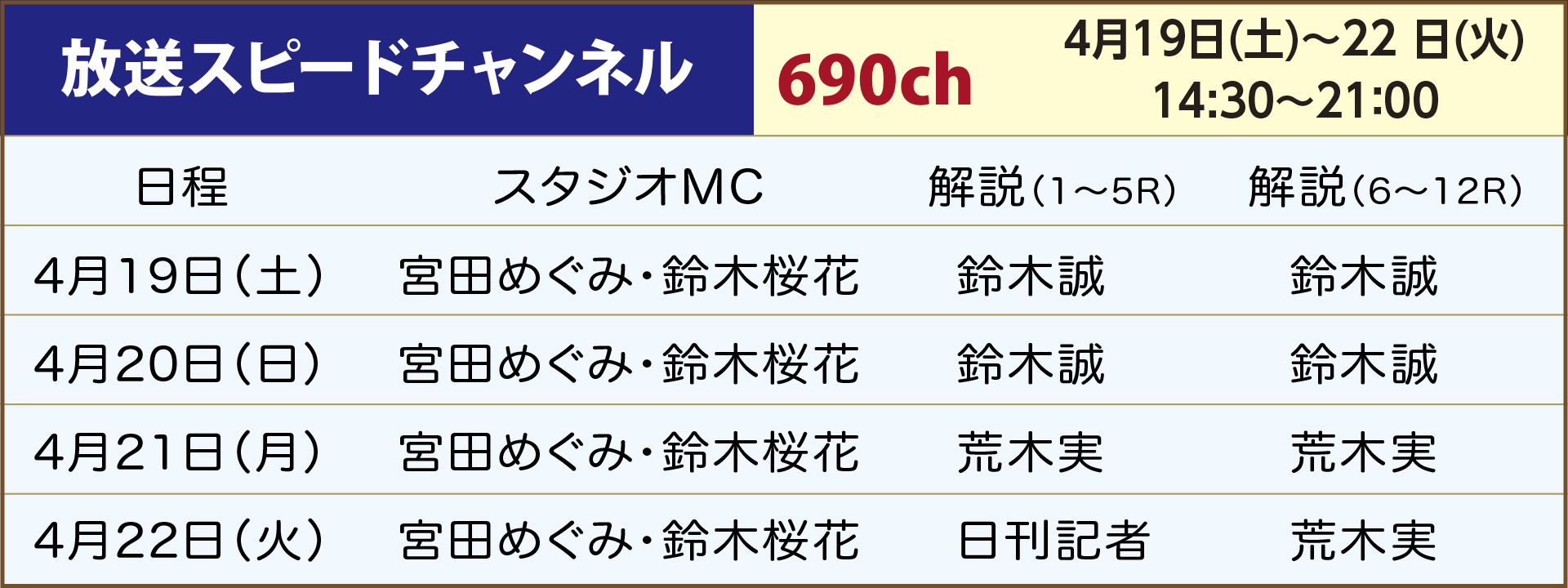 来場プレゼント